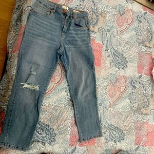 Cotton On- Stretch straight leg. Super comfy size 10 denim. Never worn